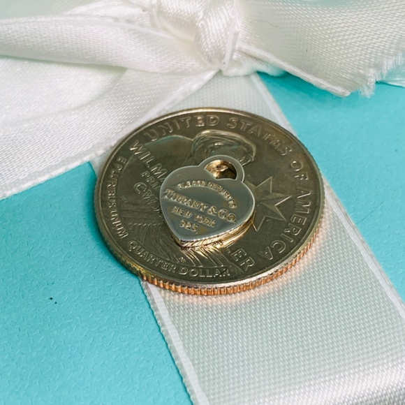 Tiffany & co mini RTT heart tag charm replacement - Picture 3 of 3